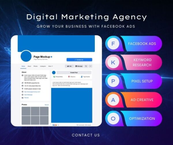 Facebook Ads Agency-Set up meta ads facebook and instagram
