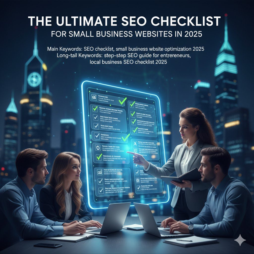 The Ultimate SEO Checklist for Small Business Websites in 2025